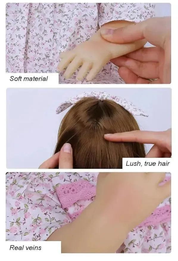 Interactive Baby Realistic Silicon Reborn Doll - Image 14