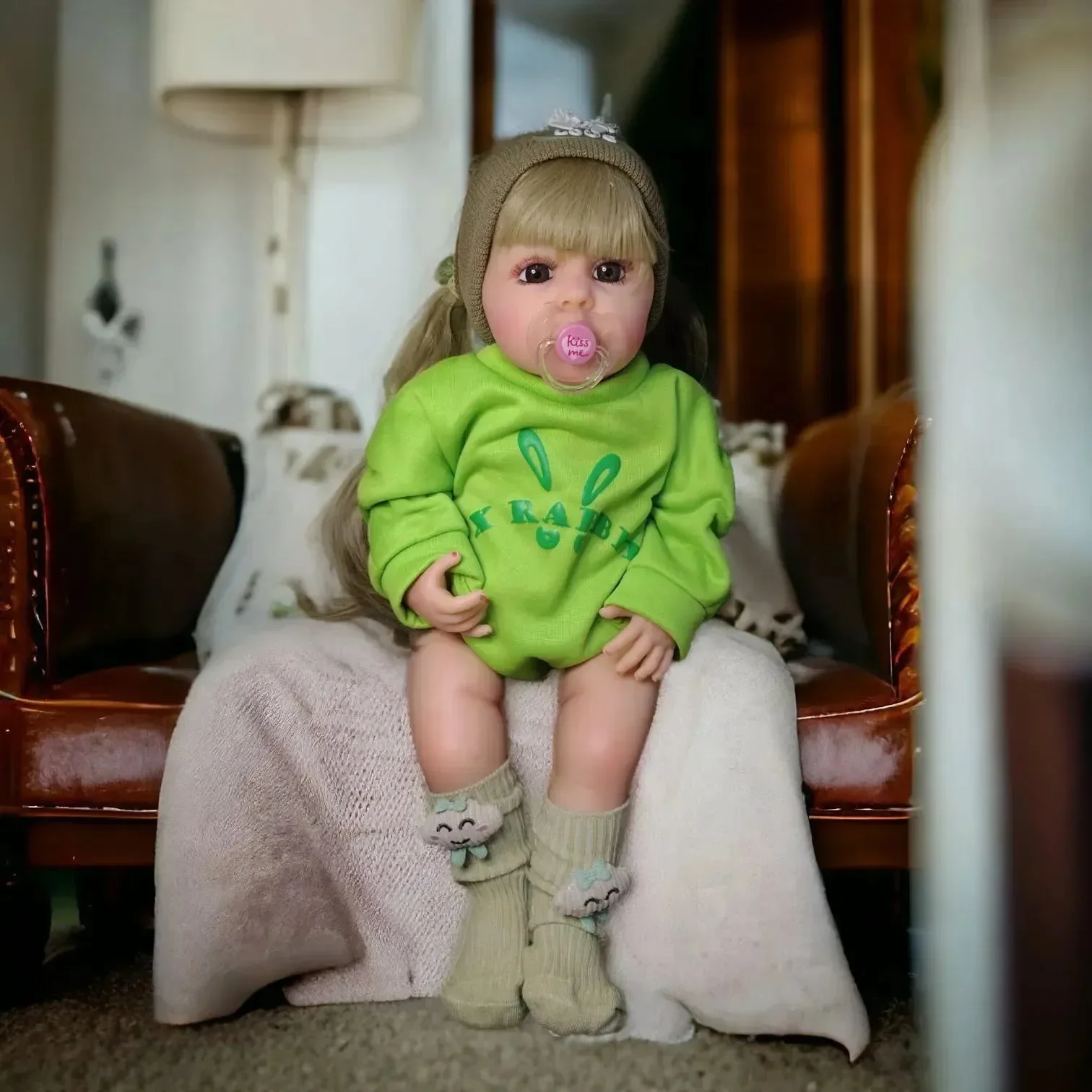 Interactive Baby Realistic Silicon Reborn Doll - Image 2