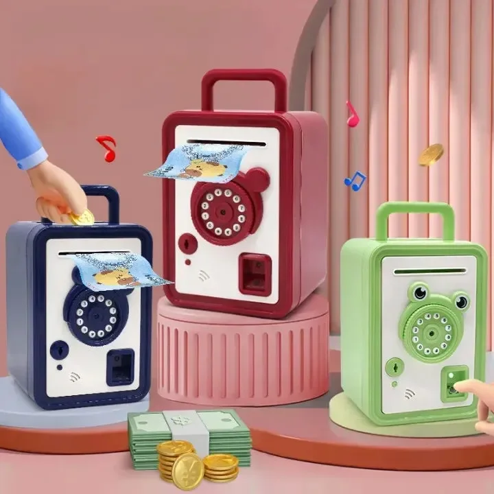 Interactive Fingerprint Locker Piggy Bank - Image 2