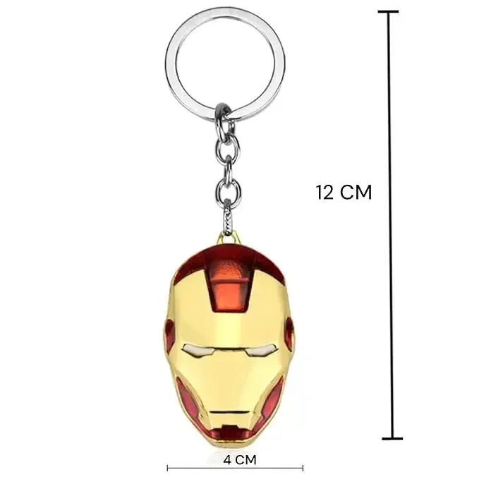 Iron Man Face Mask Metal Lighter Keychain - Image 7