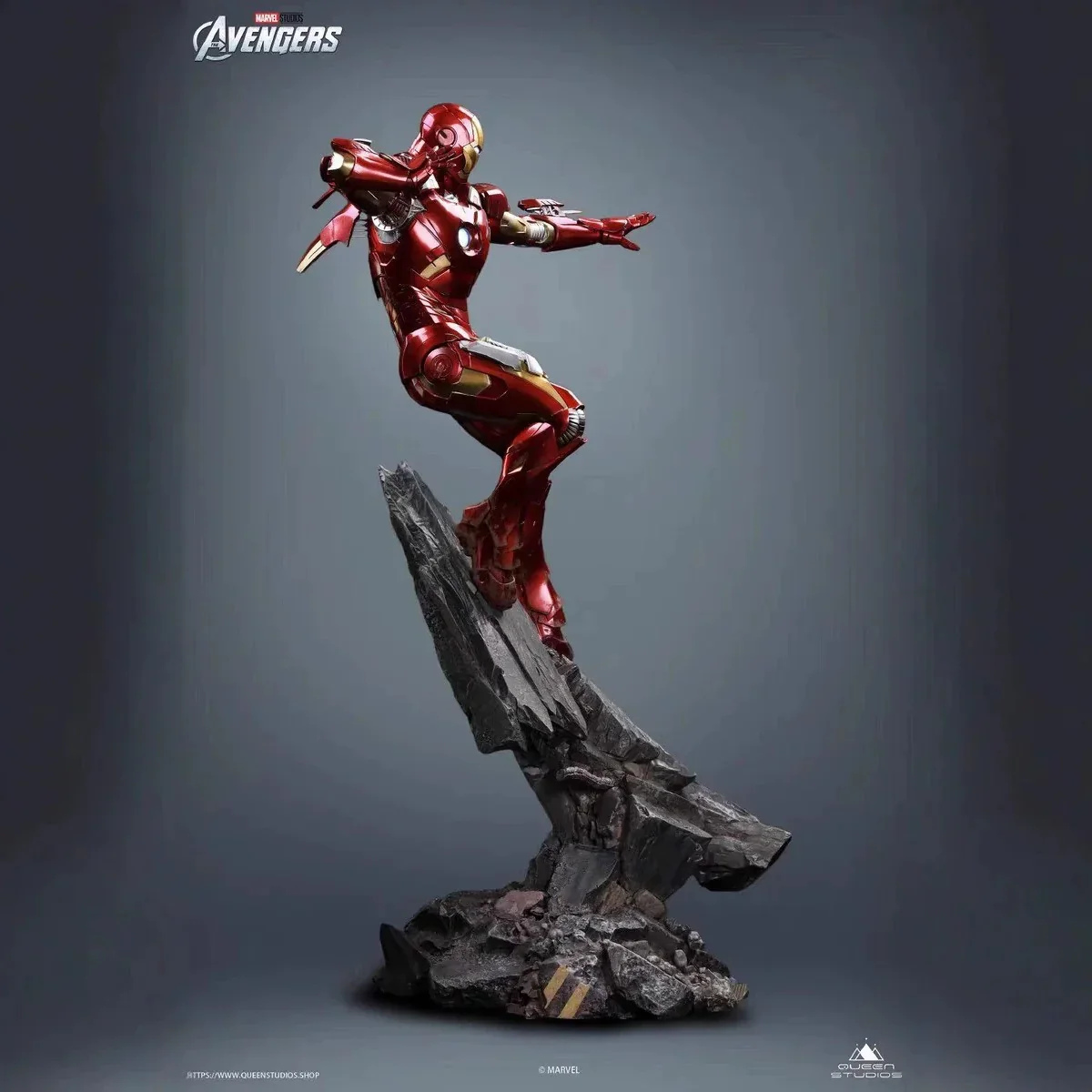 Iron Man MK7 Aerial Asault Statue (70 cm) - Image 4