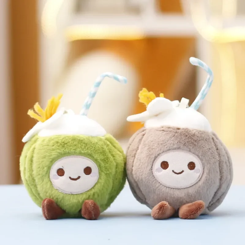JC Island Coconut Plush Keychain - Image 4