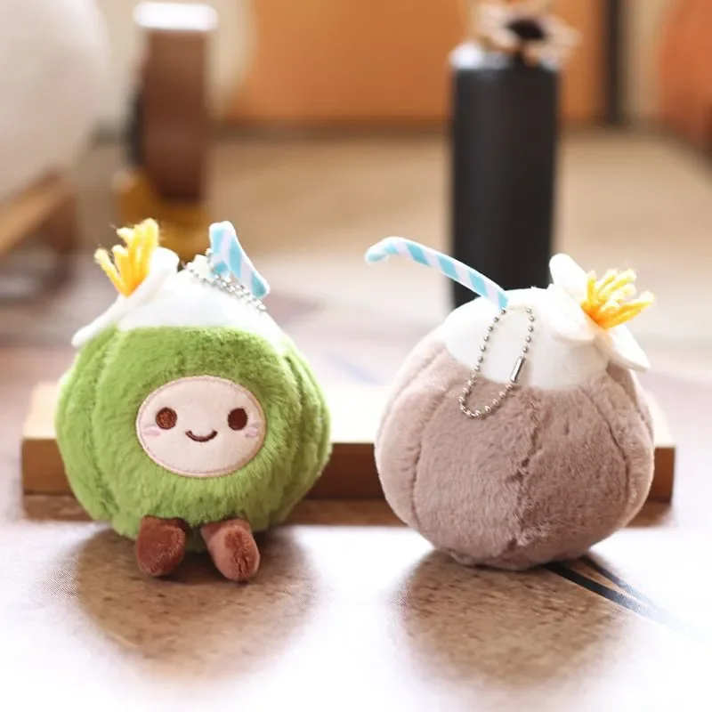 JC Island Coconut Plush Keychain - Image 6