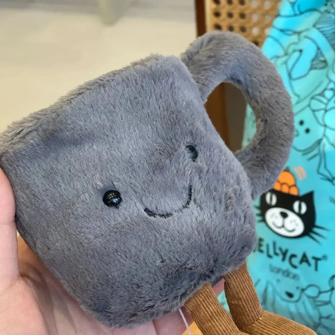 Jellycat Coffee Break Latte Cup Plushie (14 cm) - Image 7