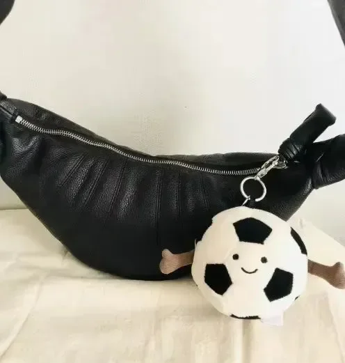 Jellycat Happy Football Plush Keychain - Image 3