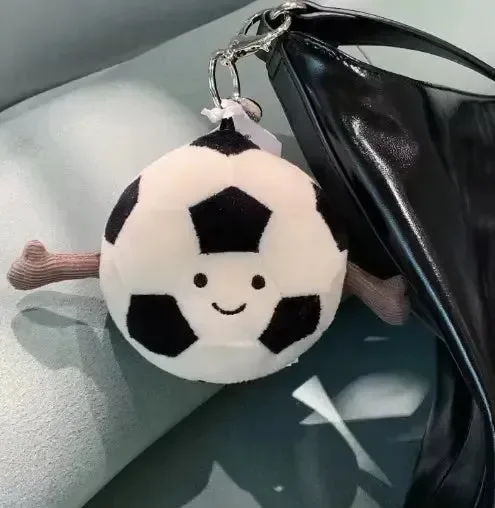 Jellycat Happy Football Plush Keychain - Image 4
