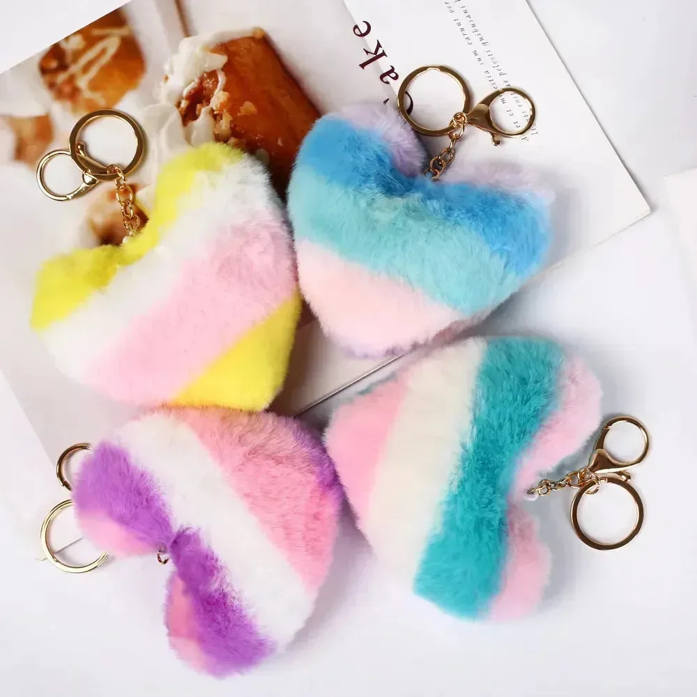 Joyful Heart Plush Keychain - Image 3