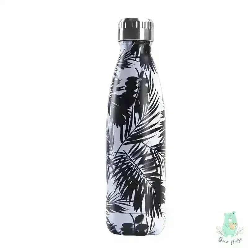 Jungle Leaves Cola Metal Water Bottle (500 ml) - Image 5