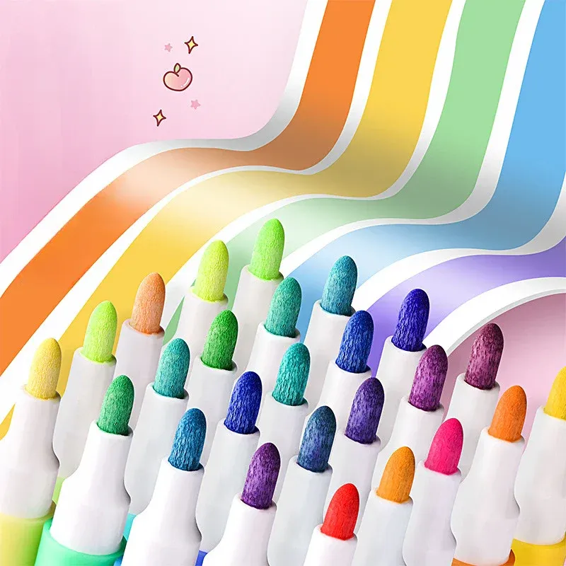 Kawaii Acrylic Studio Marker Pen Set - Image 7
