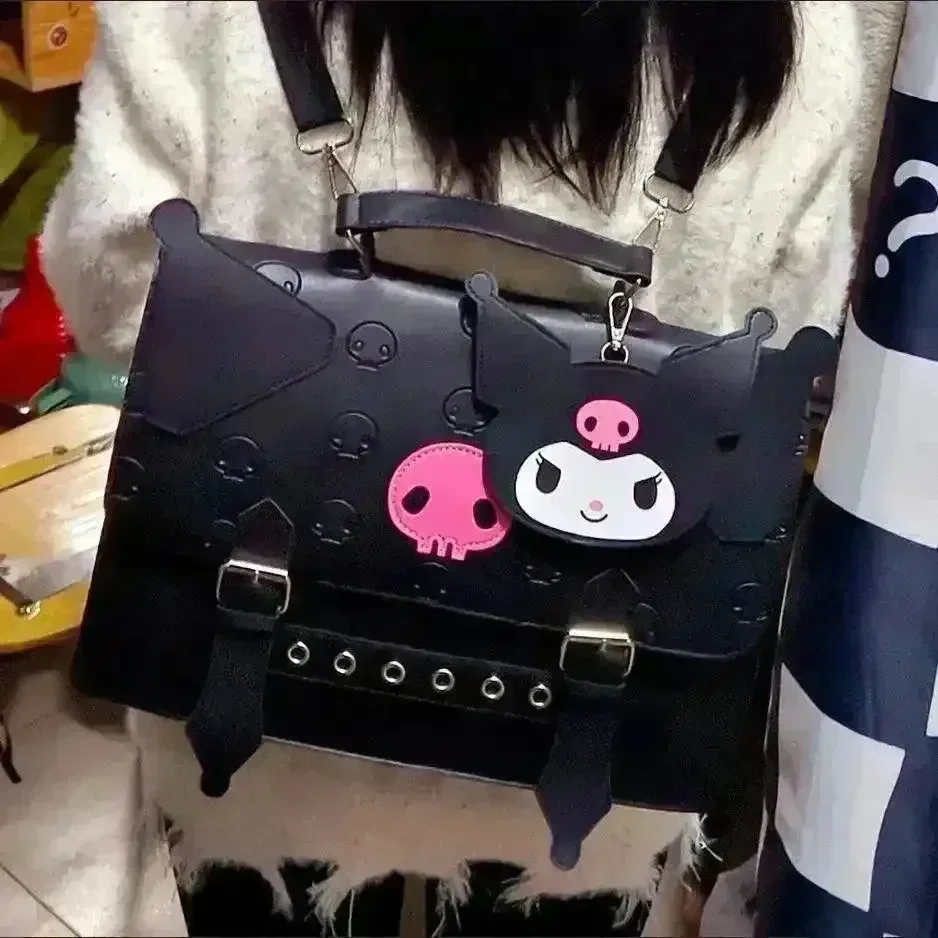 Kawaii Anime Sanliou Kuromi Shoulder Bag