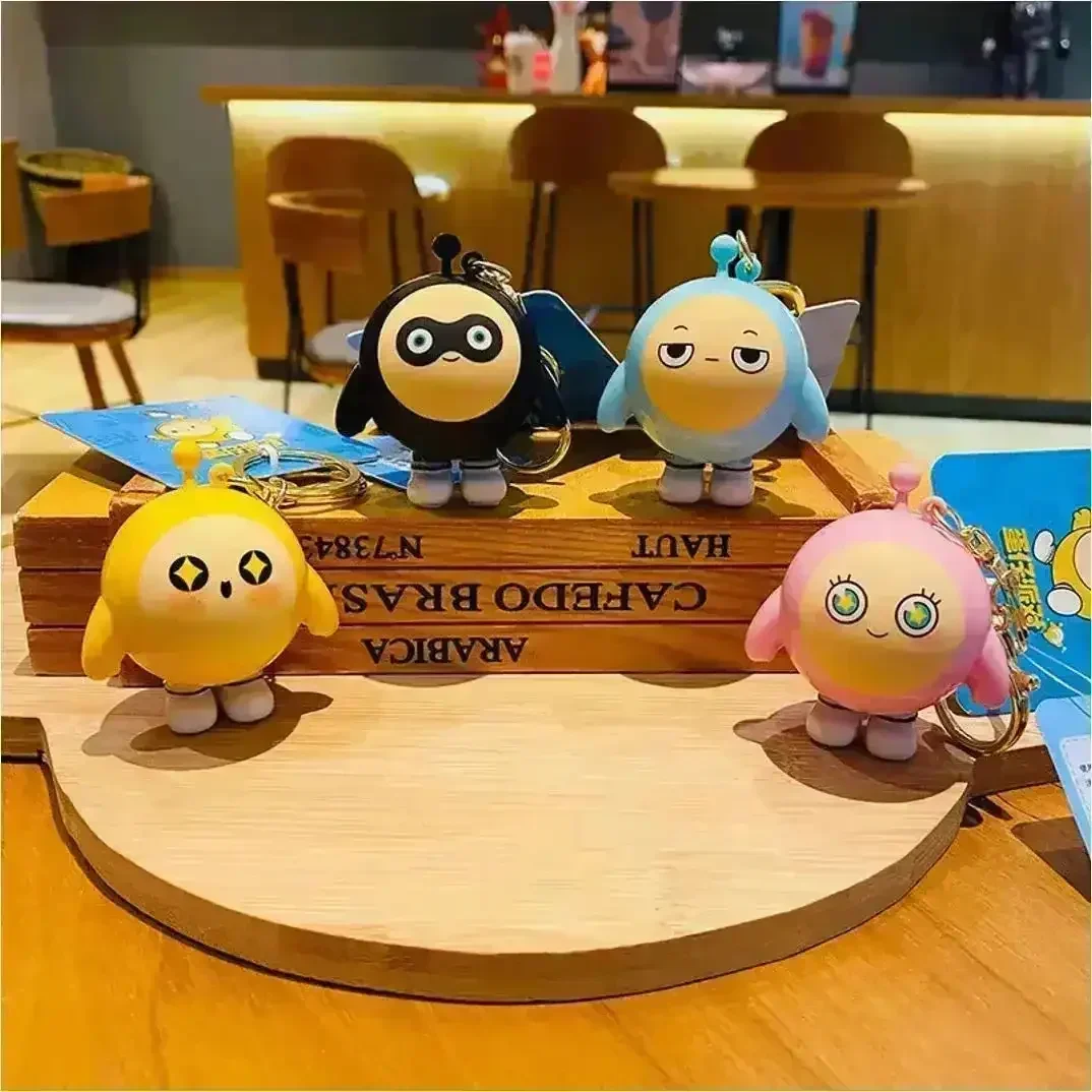 Kawaii Eggparty Premium Keychain - Image 2