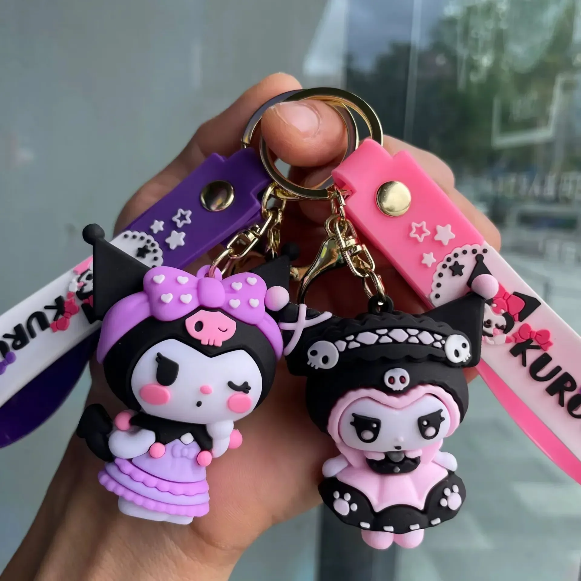 Kawaii Kuromi Many Moods Keychain - Image 3