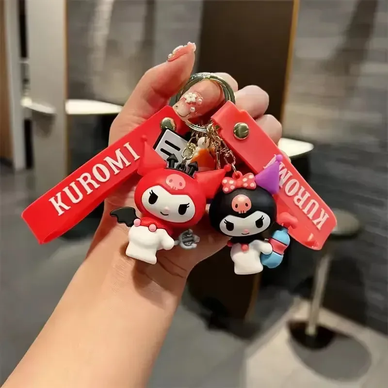 Kawaii Kuromi Palette Play Keychain - Image 3