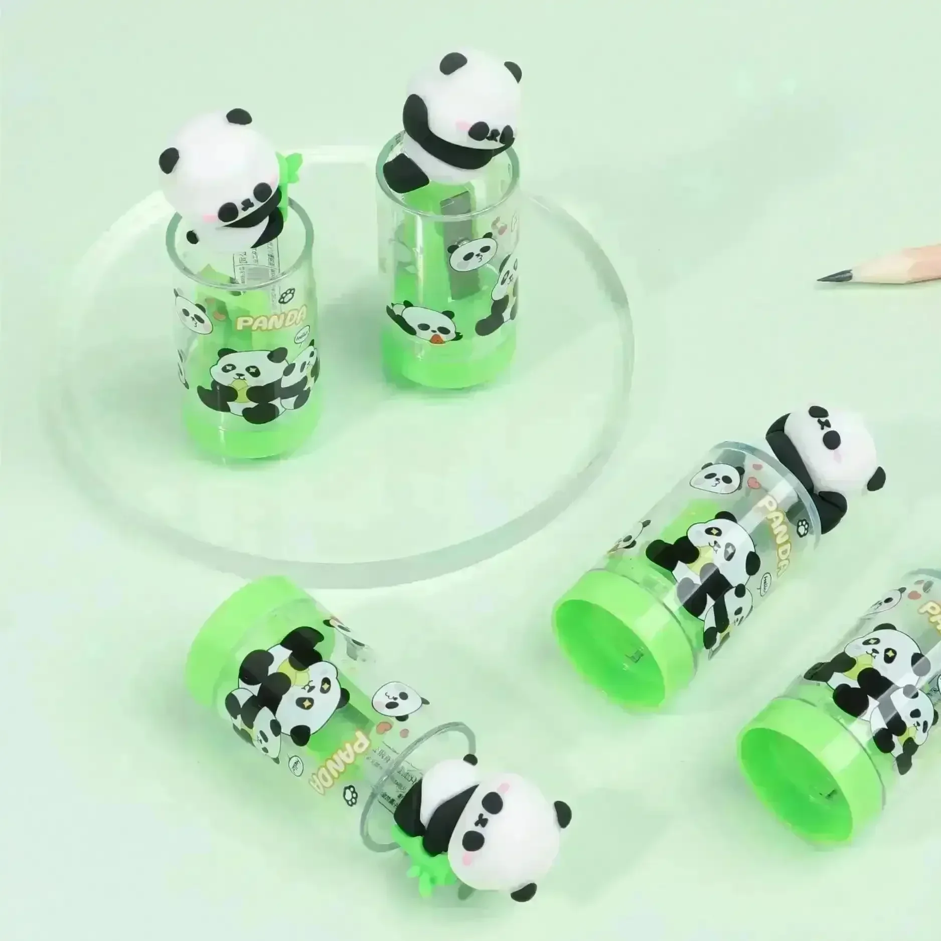 Kawaii Panda Pencil Sharpener - Image 3