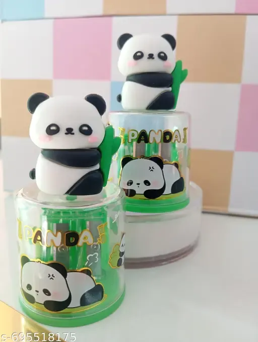 Kawaii Panda Pencil Sharpener - Image 8
