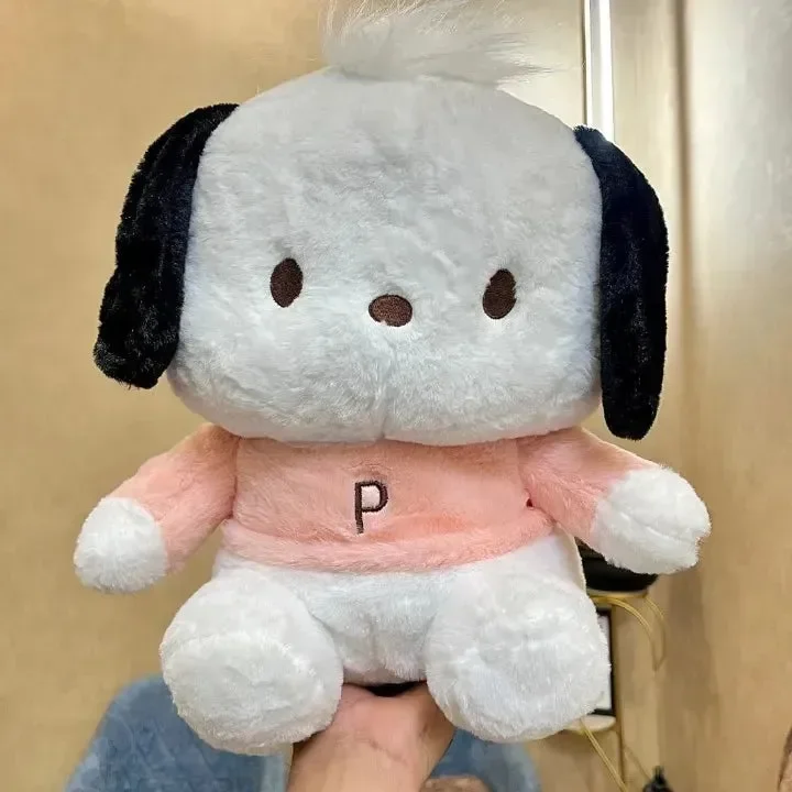 Kawaii Pochacco Plush Toy (45 cm) - Image 4