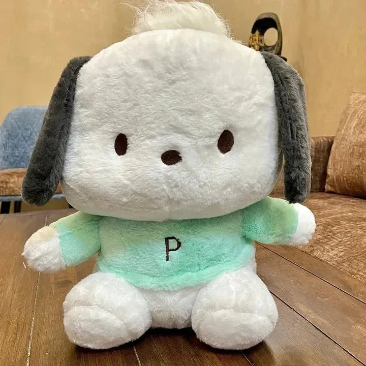 Kawaii Pochacco Plush Toy (45 cm) - Image 6