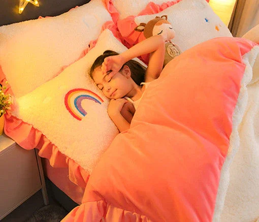 Kawaii Rainbow Burst Bedding Set - Image 3