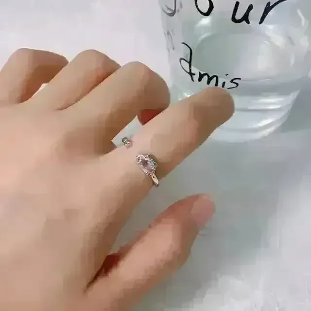 Kawaii Sanliou Characters Silver Ring - Image 6