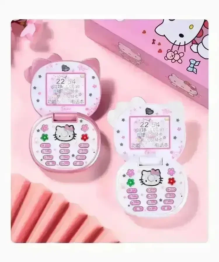 Kawaii Sanliou Hello Kitty K688 Flip Phone - Image 5