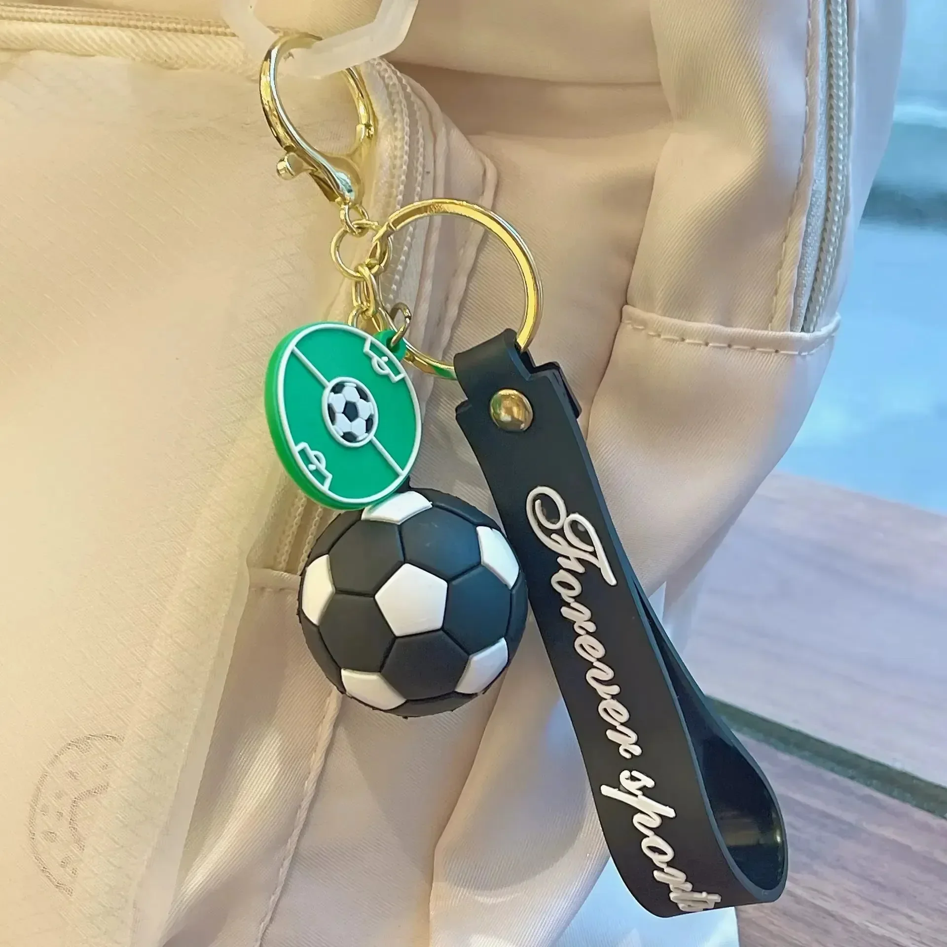 Kick It Now Premium Football Keychain - Image 7