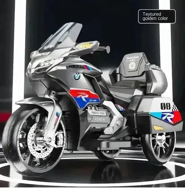 Kids Ride-on Bigwing Three Wheeler Motorcycle - Image 10