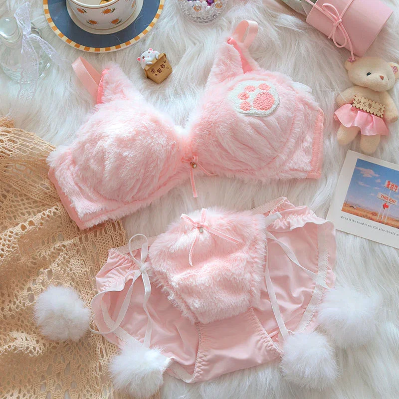 Kitty Paw Fun Lingerie Set - Image 3