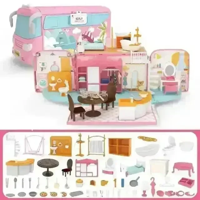 Koala Tour Bus Pretend Play Kids Set - Image 18