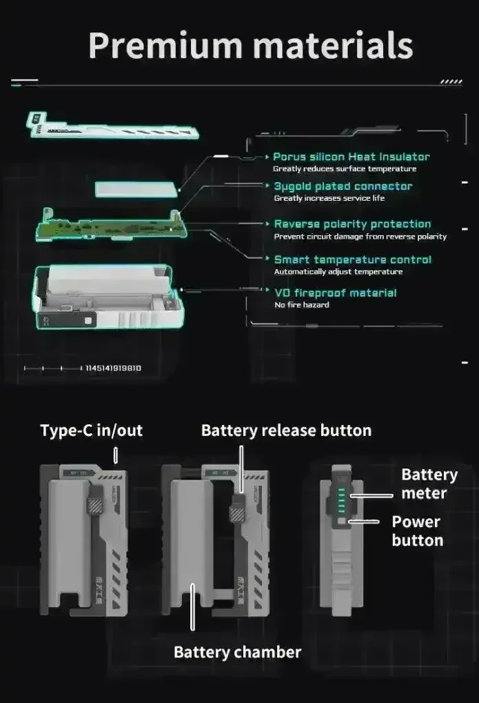 Kodai BT-20 Rechargeable Battery Power Bank - Image 8