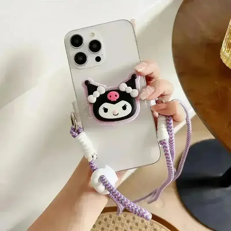 Kuromi and Cinnamoroll Phone Back Clip & Strap - Image 6