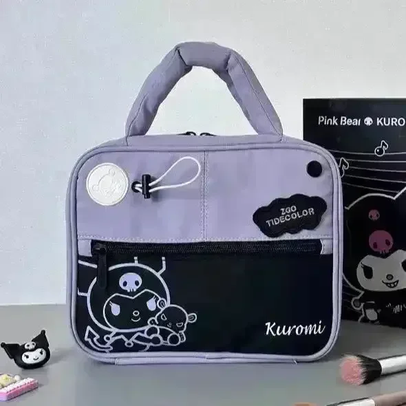 Kawaii Kuromi and Hello Kitty Makeup Bag - Image 4