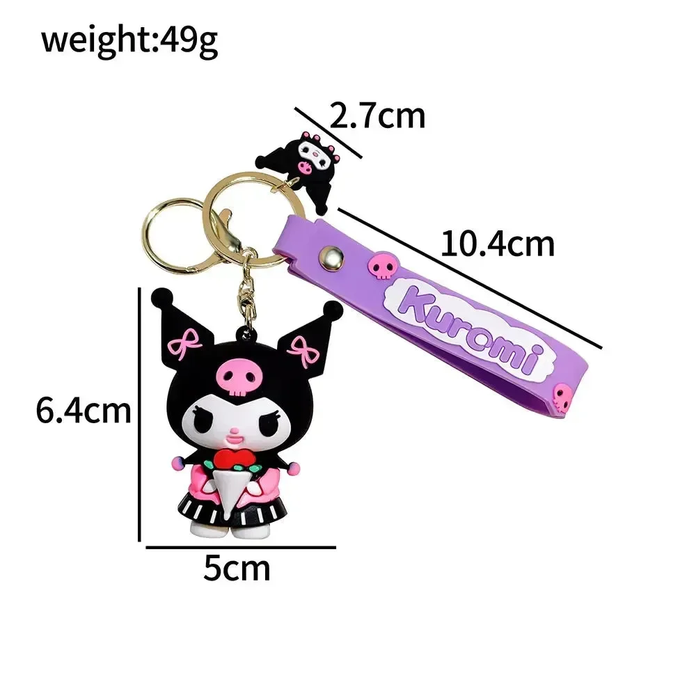 Kuromi Style Spree Silicone Keychain - Image 13