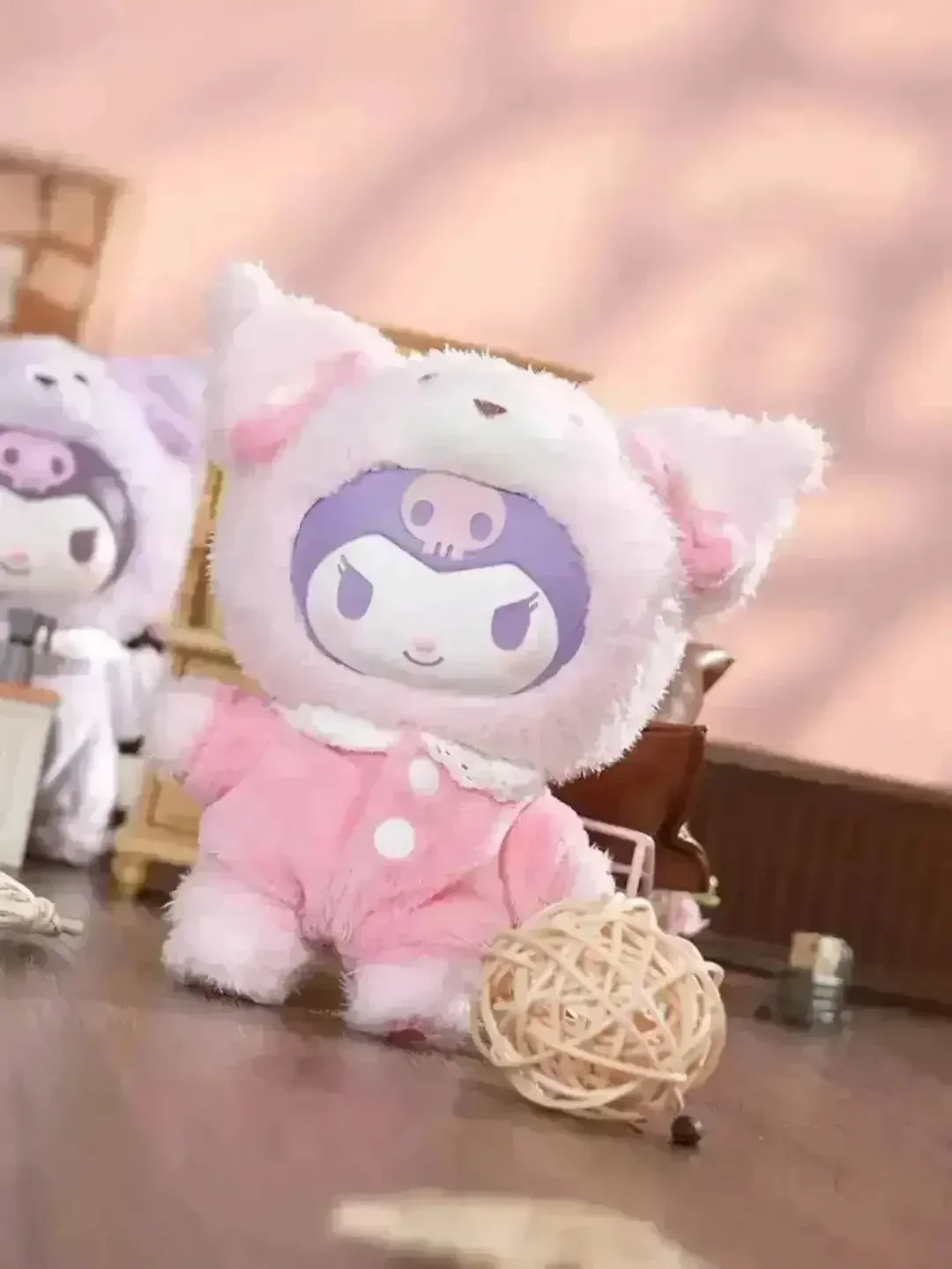 Kuromi Latte Vinyl Plush Pendant Doll - Image 4