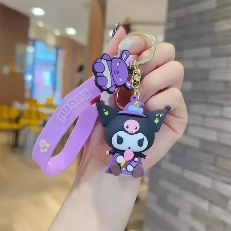 Kuromi Mischief Charms 3D Keychain - Image 9