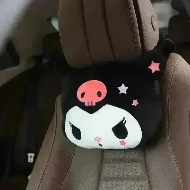 Kuromi My Melody Car Headrest and Seatbelt Protector - Image 16