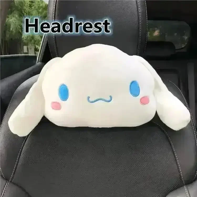 Kuromi My Melody Car Headrest and Seatbelt Protector - Image 29