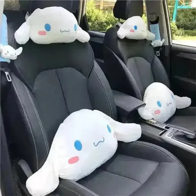 Kuromi My Melody Car Headrest and Seatbelt Protector - Image 3