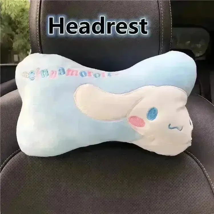 Kuromi My Melody Car Headrest and Seatbelt Protector - Image 30