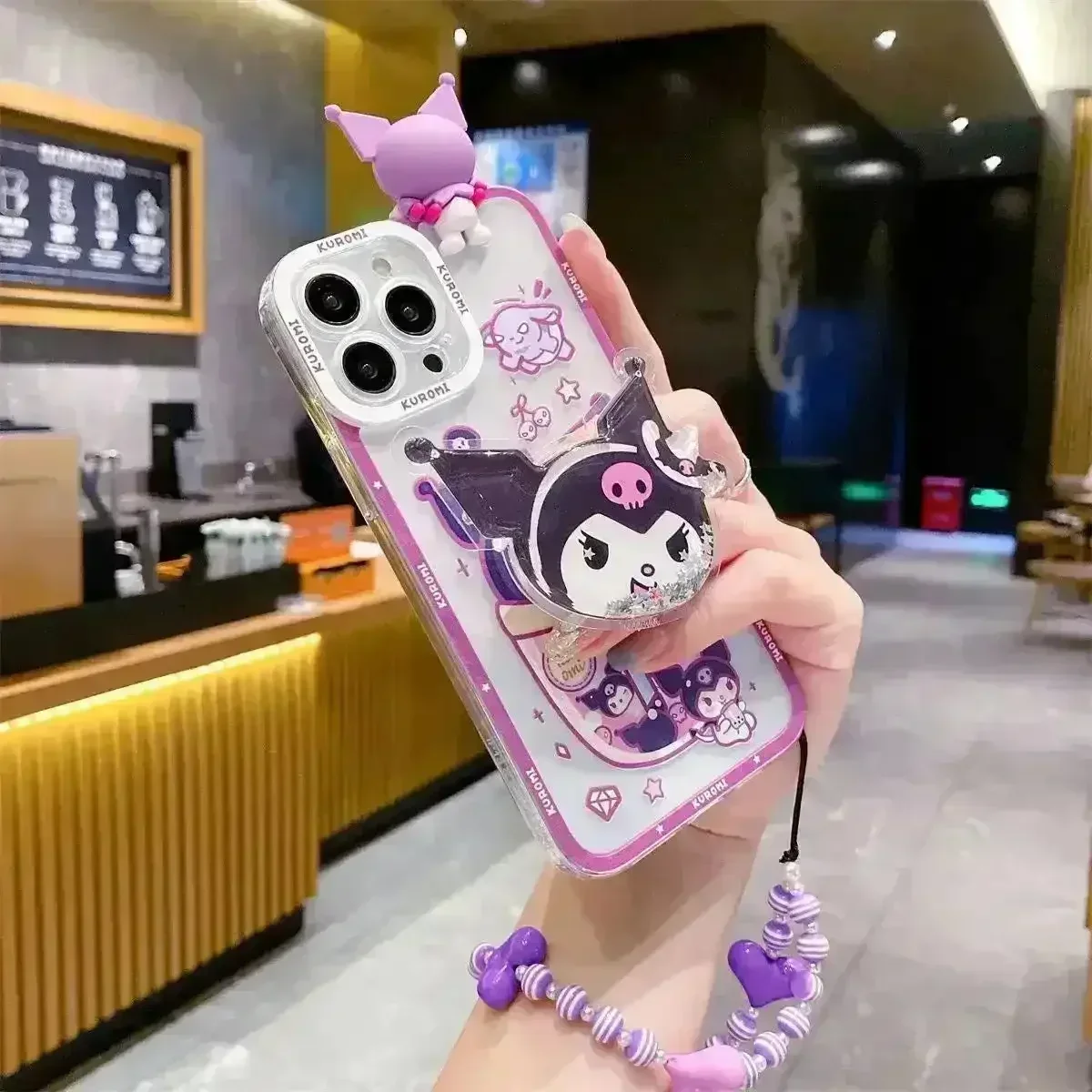 Kuromi & My Melody Figurine Case (For iPhones) - Image 12