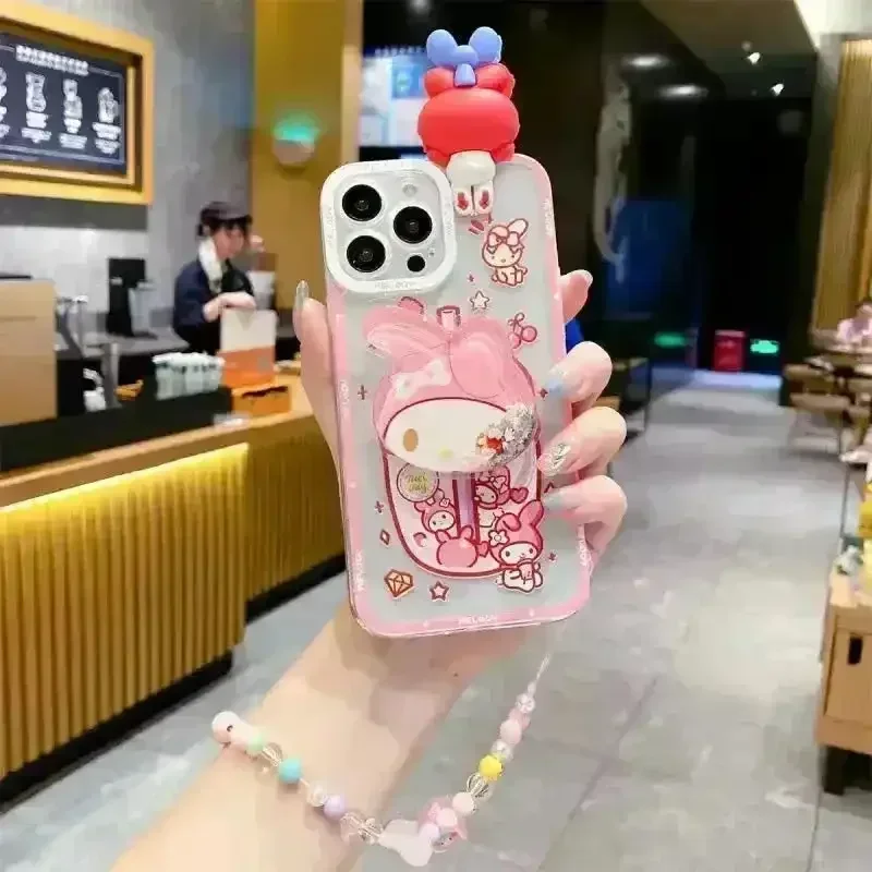 Kuromi & My Melody Figurine Case (For iPhones) - Image 3