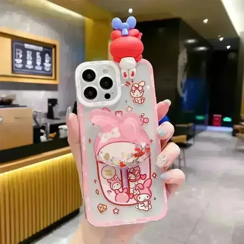 Kuromi & My Melody Figurine Case (For iPhones) - Image 5