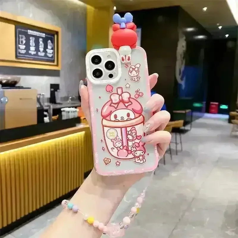 Kuromi & My Melody Figurine Case (For iPhones) - Image 7