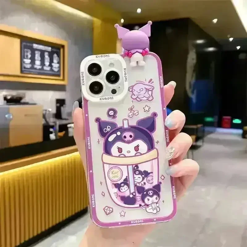 Kuromi & My Melody Figurine Case (For iPhones) - Image 8