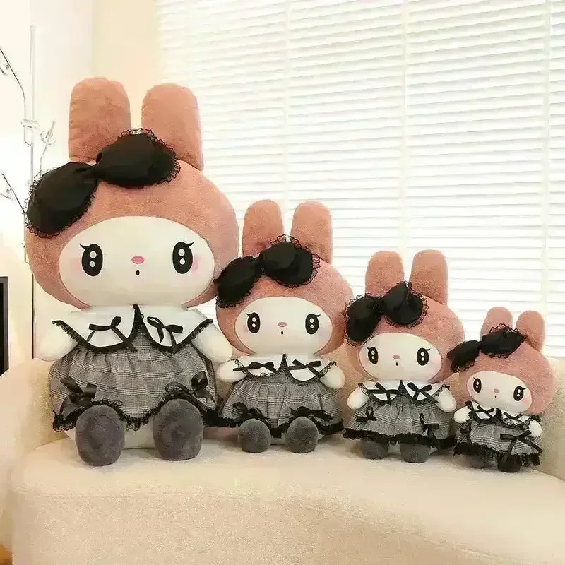 Kuromi My Melody Goth Style Plushies - Image 3