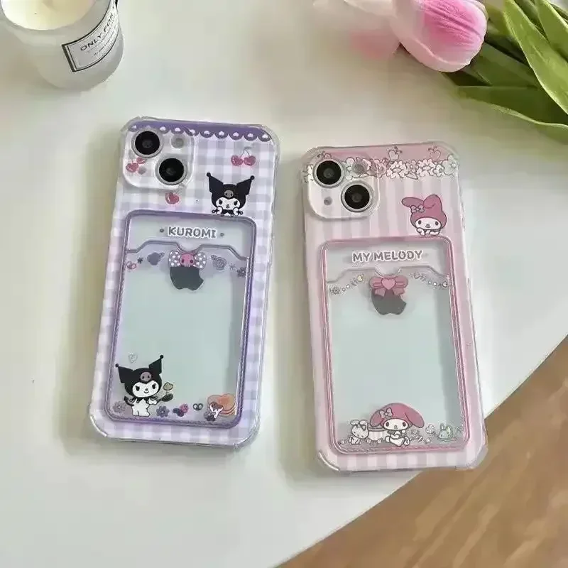 Kuromi & My Melody Duo Charm Case (For iPhones)