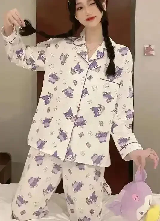 Sleep Ready Kuromi Pajama Set - Image 3