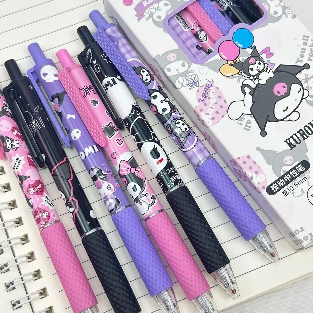 Kuromi Punk Princess Gel Pen (Set of 6) - Image 3