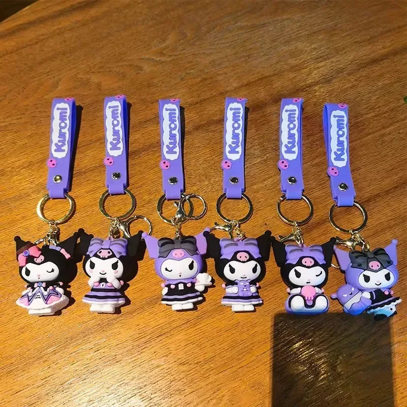 Kuromi Style Squad 3D Keychain - Image 2