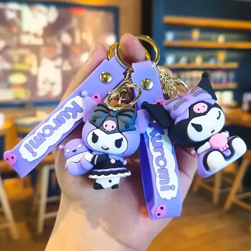Kuromi Style Squad 3D Keychain - Image 3
