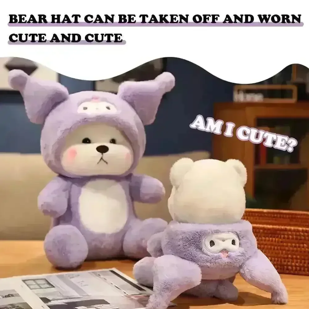 Kuromi Lina Bear Cosplay Plushie - Image 7